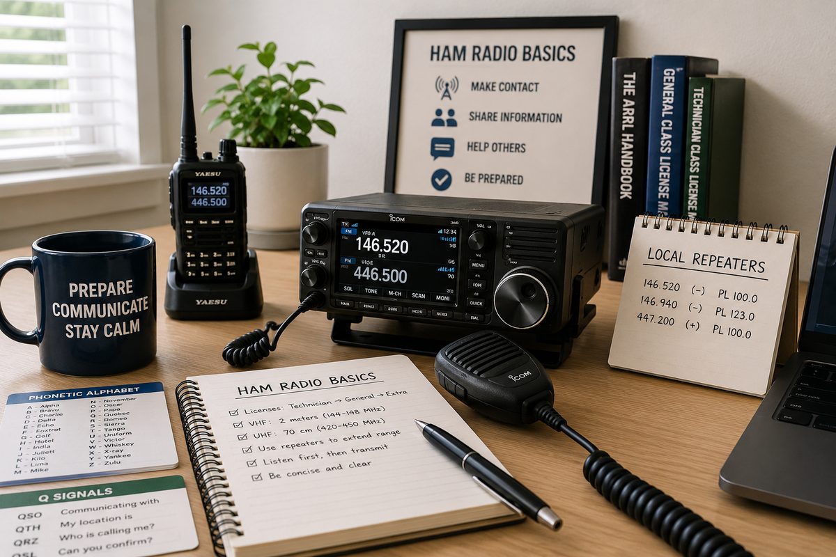 Ham Radio Basics for Non-Tech People